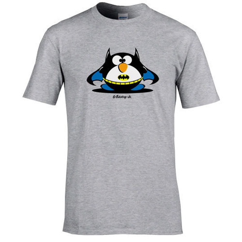 'Bat Fat Penguin' Adults T-Shirt