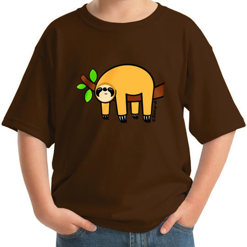 'Orange Sloth' T-Shirt