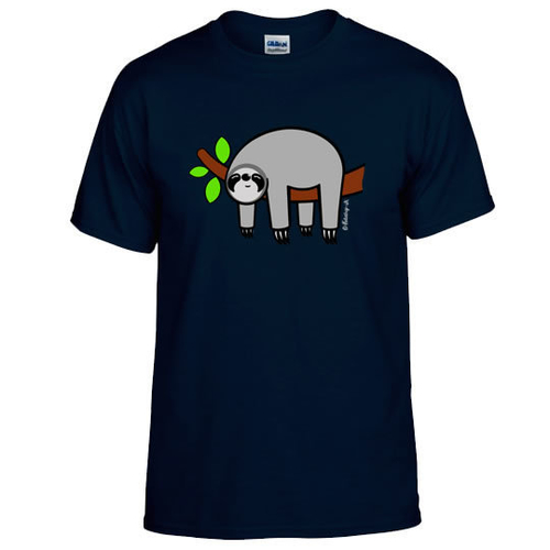 'Grey Sloth' Adults Tee