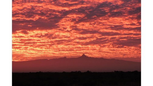 Mount Kenya dawn