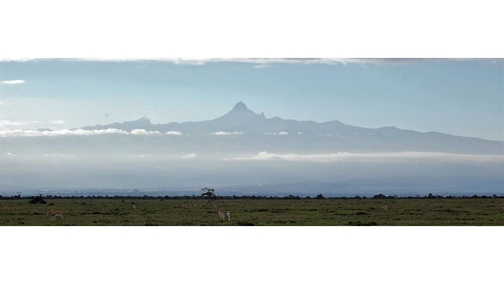 Mount Kenya from Ol Pejeta
