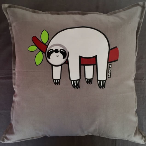 'Grey Sloth' Cushion