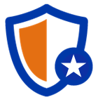 A shield with a star, Heat pump service and maintenance