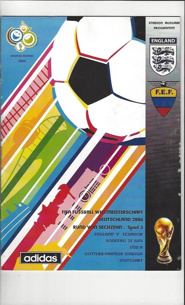 Latest Football Programmes Listed today
