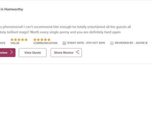 Testimonials | Joel Bentley | Mentalist &amp; Magician