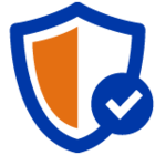 A shield with a tick, Heat pump service and maintenance