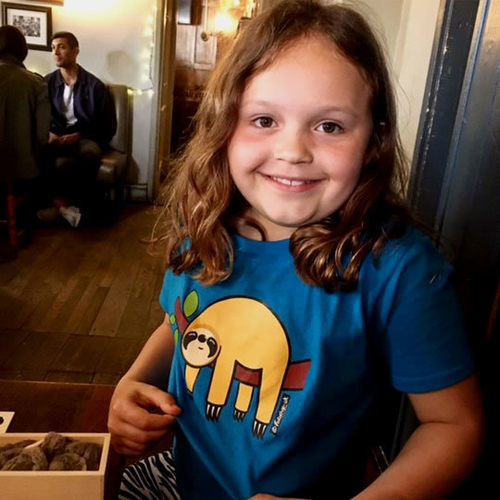 'Orange Sloth' T-Shirt