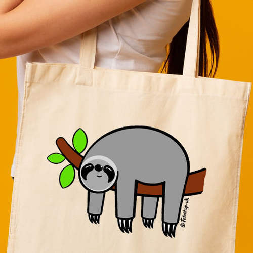 'Grey Sloth' Shopper