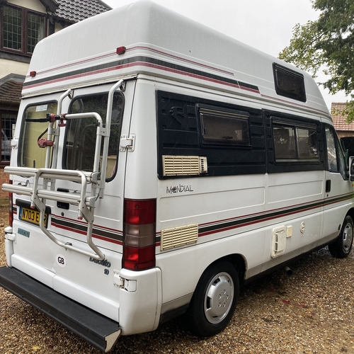 Swift Mondial Camper Van 2 Berth 1.9D 83167 Miles - 1995(N) Fiat Ducato £7995