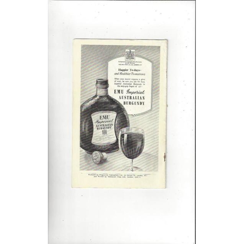 1948 Middlesex Sevens Rugby Union Programme