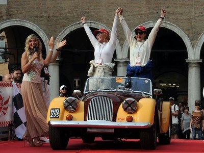 Morgan Moss Box +8 at 2019 Modena Rally