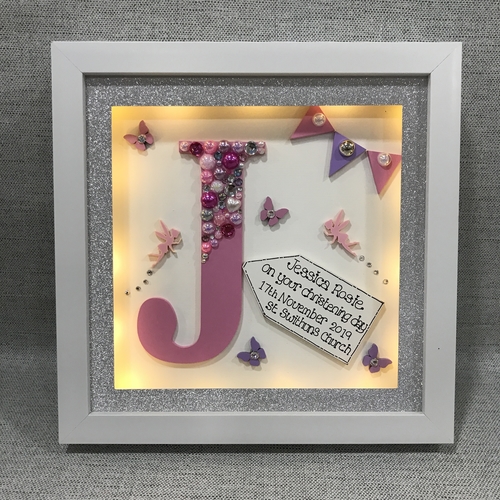 LED Initial Frame ( Christening )