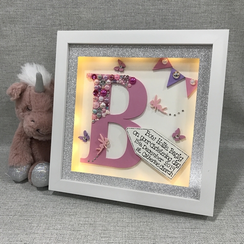 LED Initial Frame ( Christening )
