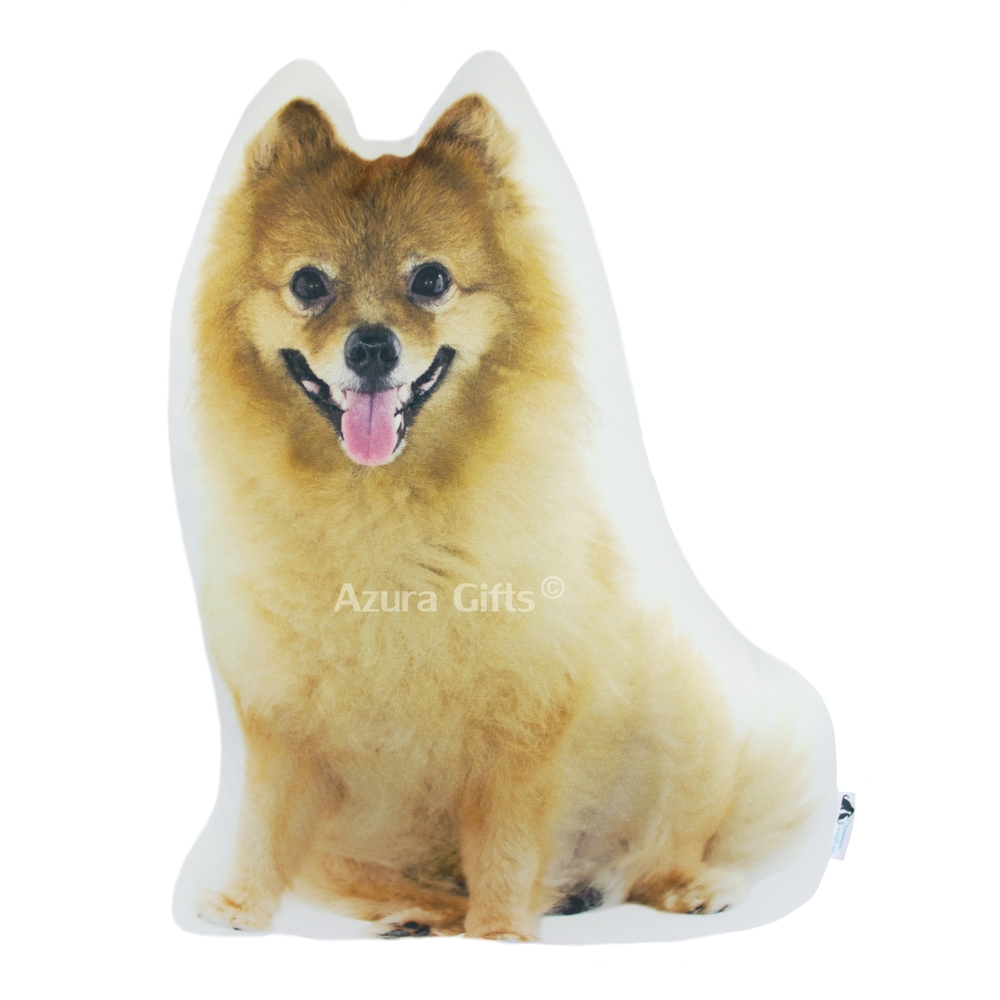 Pomeranian Shaped Dog Cushion
