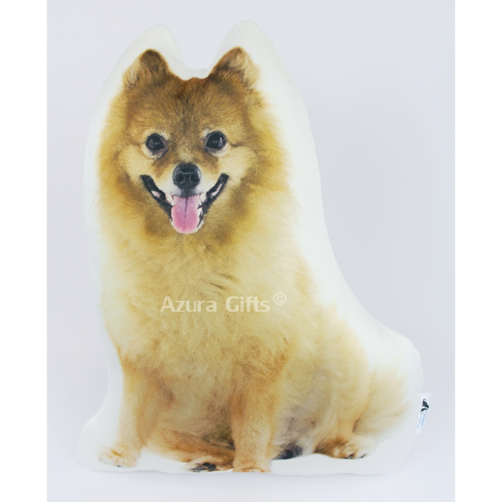 Pomeranian Shaped Dog Cushion