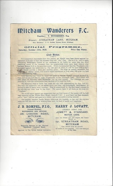 Latest News at Bobs Football Programmes