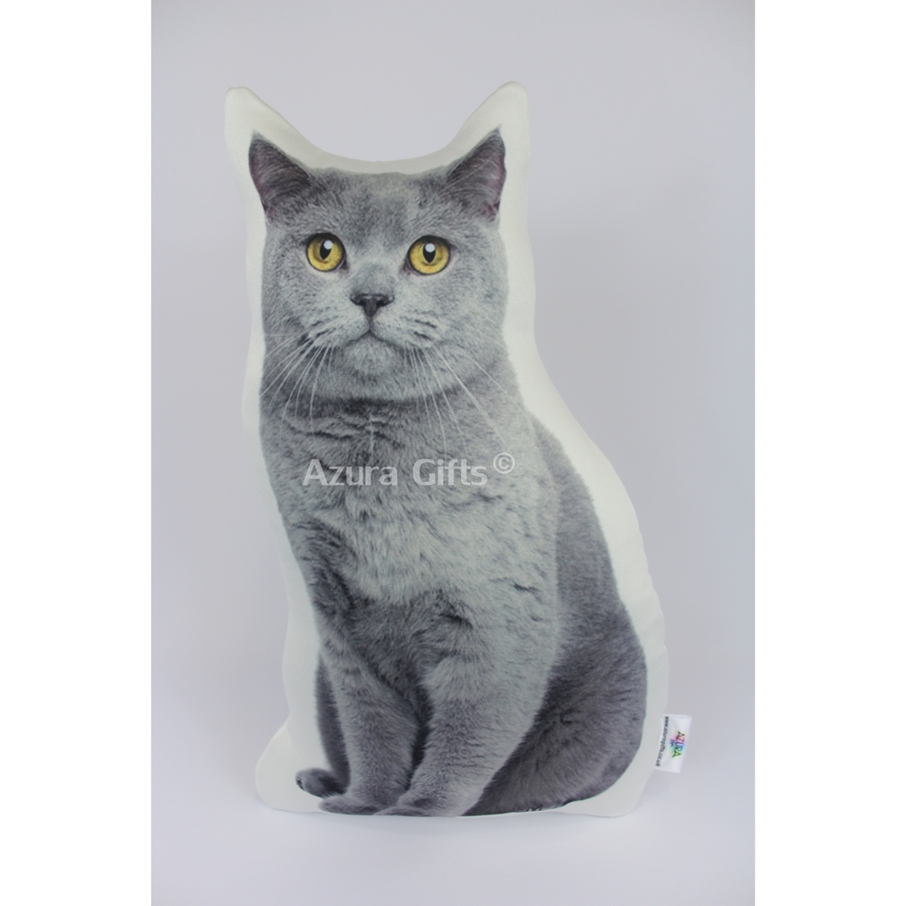 British Short Hair Shaped Cat Cushion