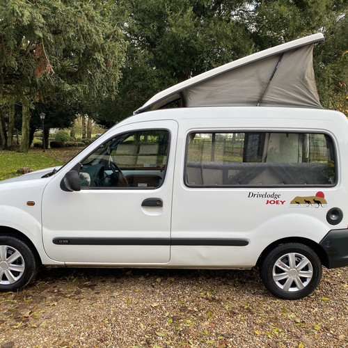 Drivelodge JOEY 1999(T)reg Renault Kangoo 1.9 DCi Micro Camper Van 1 Berth 75334 miles