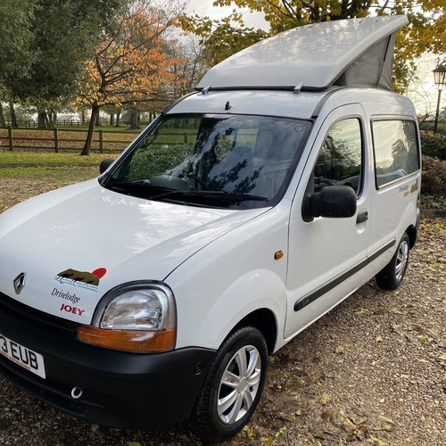 Drivelodge JOEY 1999(T)reg Renault Kangoo 1.9 DCi Micro Camper Van 1 Berth 75334 miles
