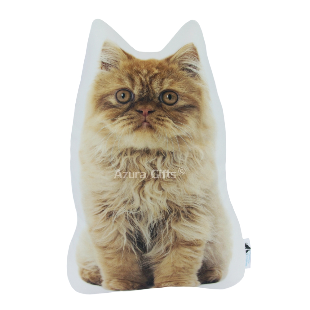 Ginger Persian Shaped Cat Cushion