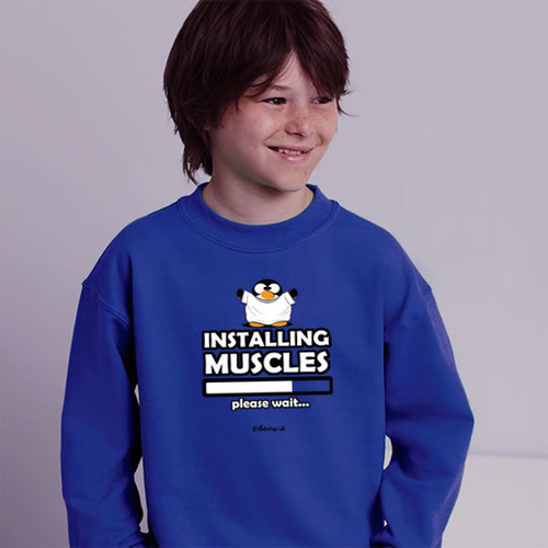 'Installing Muscles' Sweatshirt