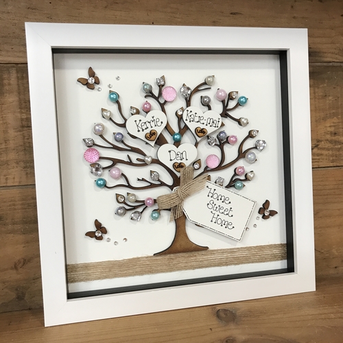“Home Sweet Home” Family Tree Frame