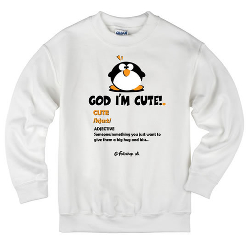 'God I'm Cute' Sweatshirt