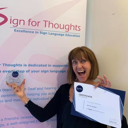 Gallery | Sign for Thoughts | Established 2007 | BSL Training in the South East, South West and London