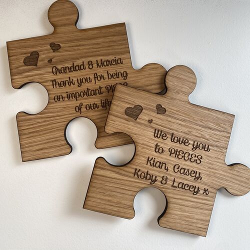 Personalised Jigsaw Coaster