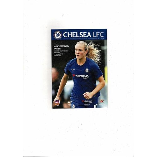 Women's League Cup Semi Final Football Programme