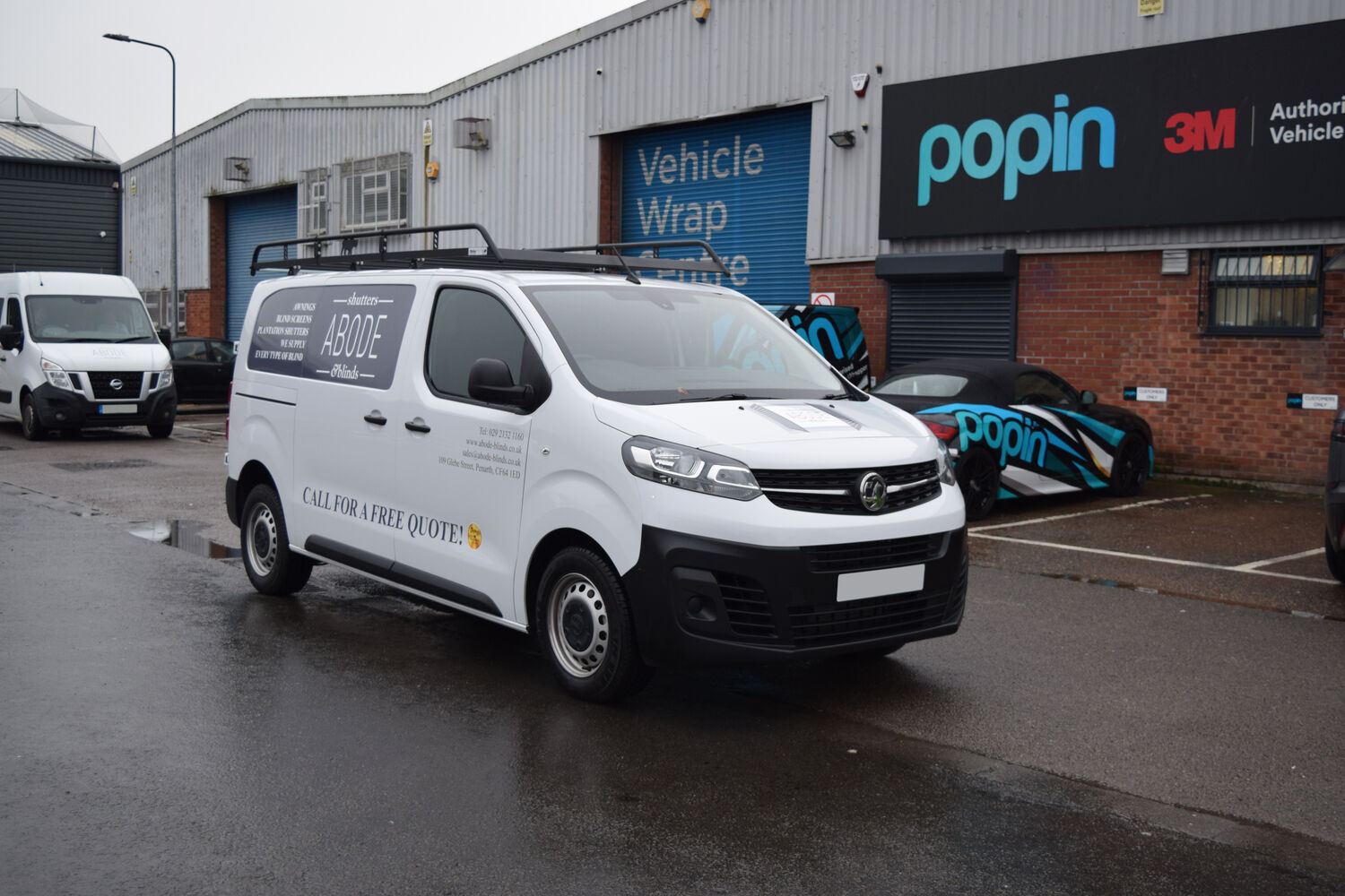 Abode Shutters & Blinds - Vauxhall Vivaro