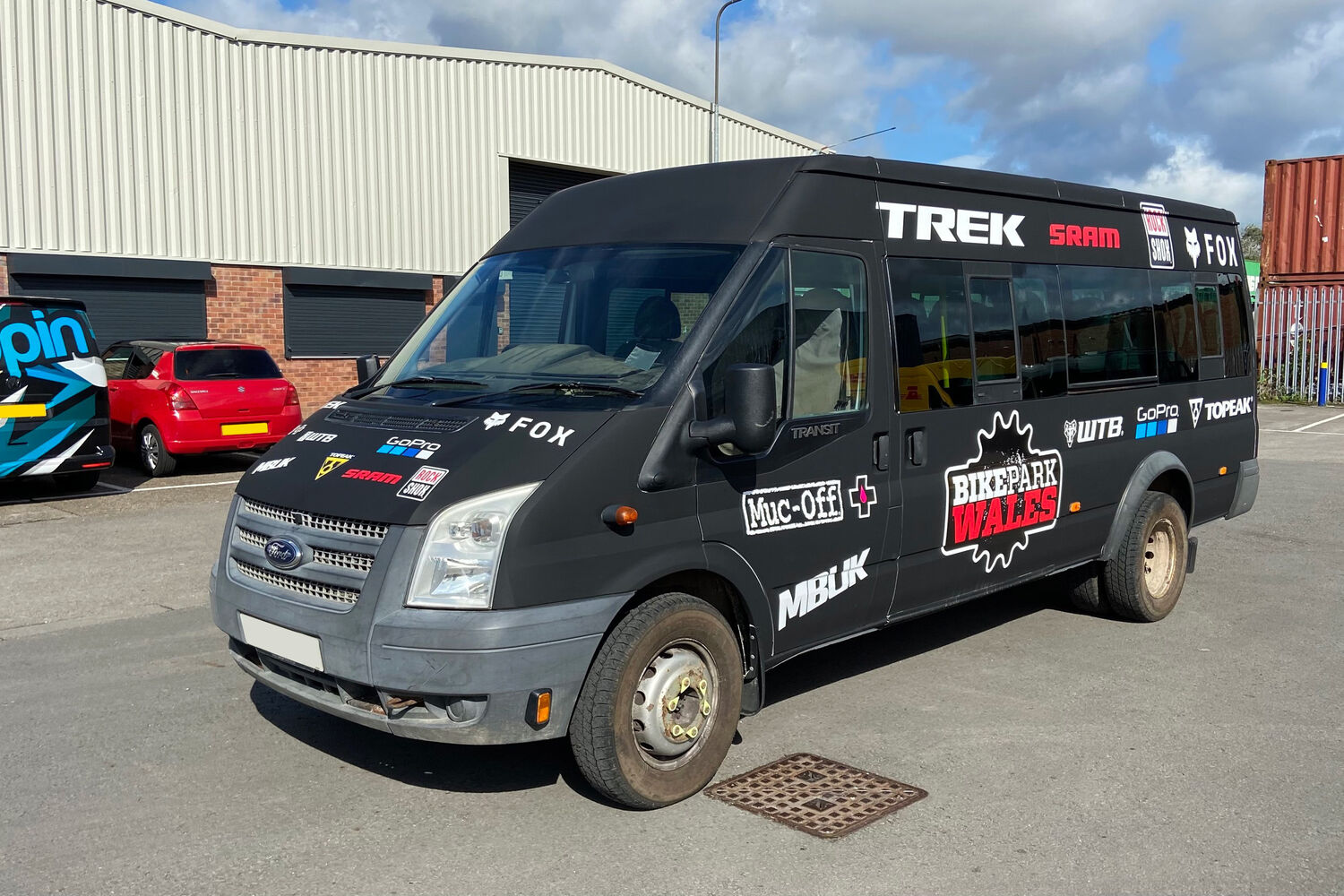 Bike Park Wales - 3x Ford Transit Minibus