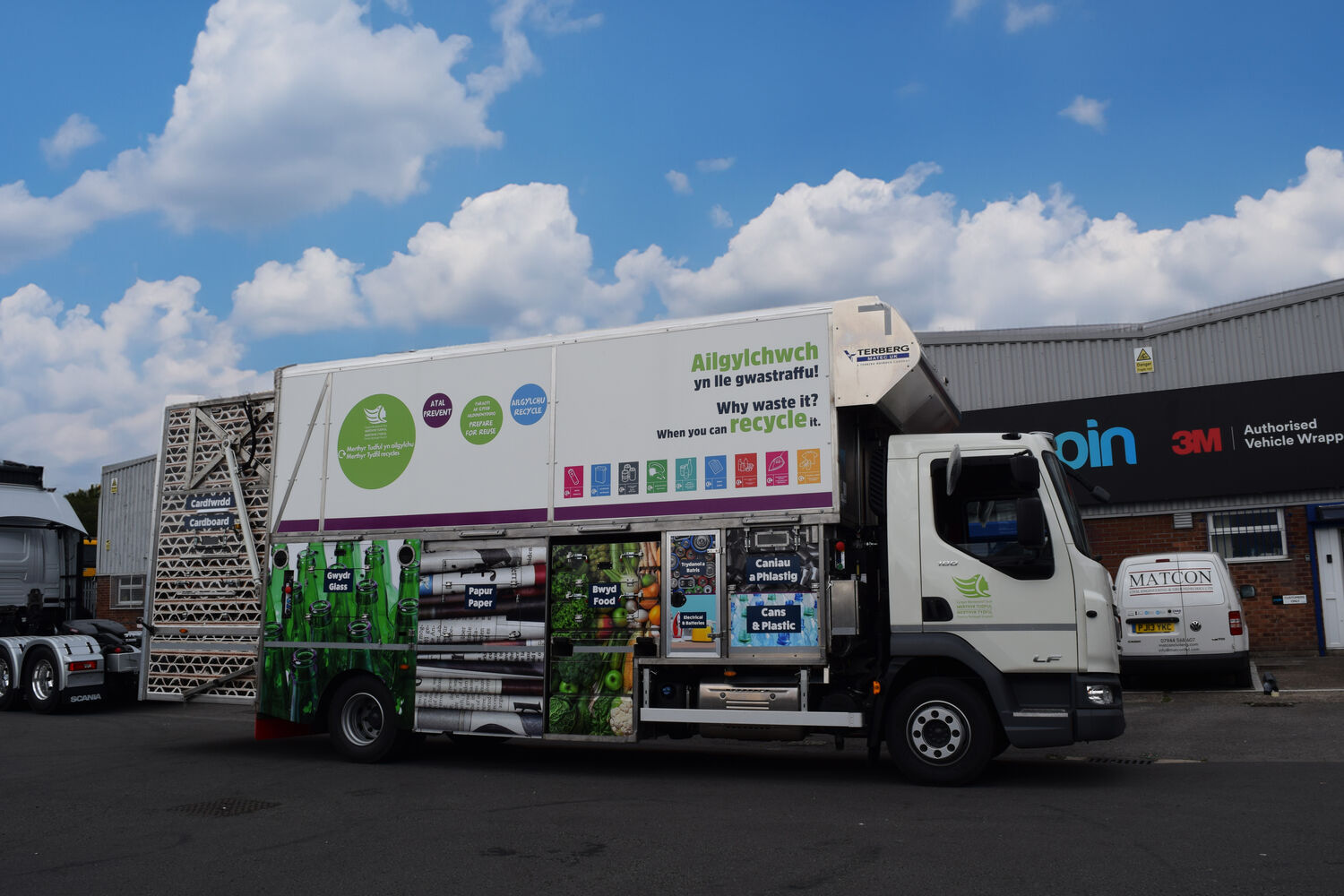 Merthyr County Council - 6x Recycling Truck