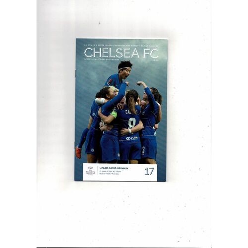 Women's Champions League Football Programmes